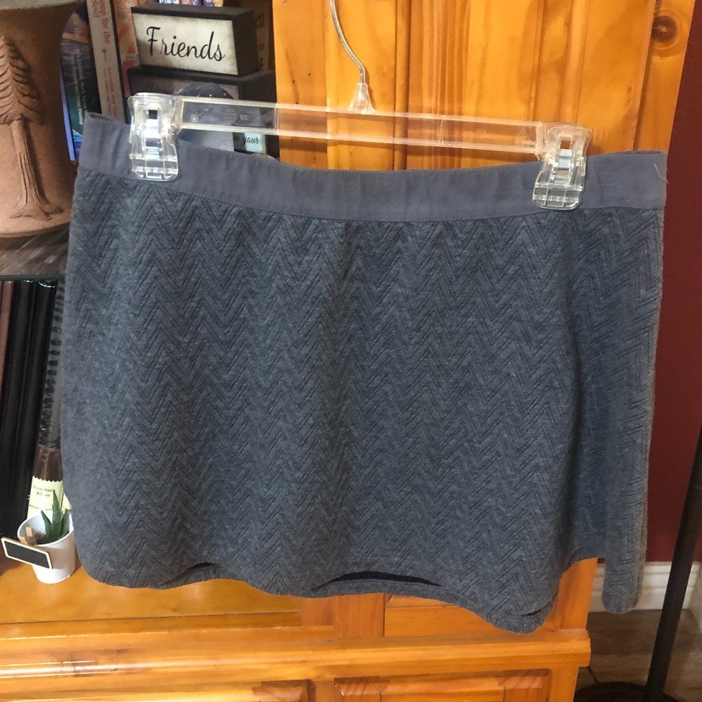 Soft Grey Candie's Mini Skirt